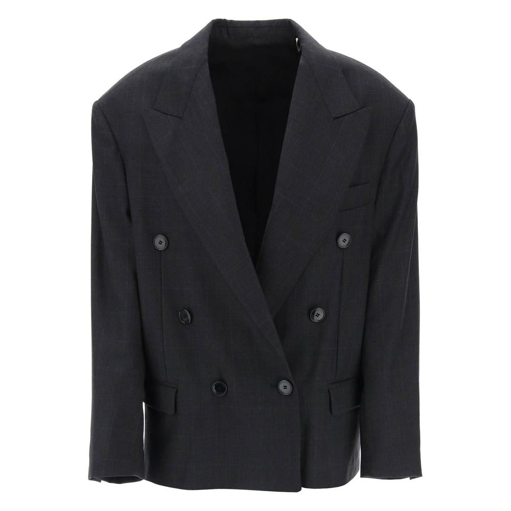 Blazers Et Gilets Isabel Marant "Virgin Wool Klero Blazer - Gris - Femme