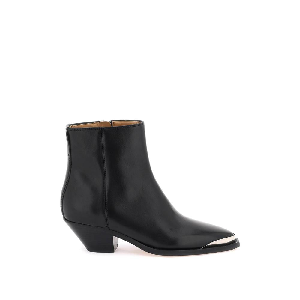 Bottines Isabel Marant Adnae Ankle Boots - Noir - Femme