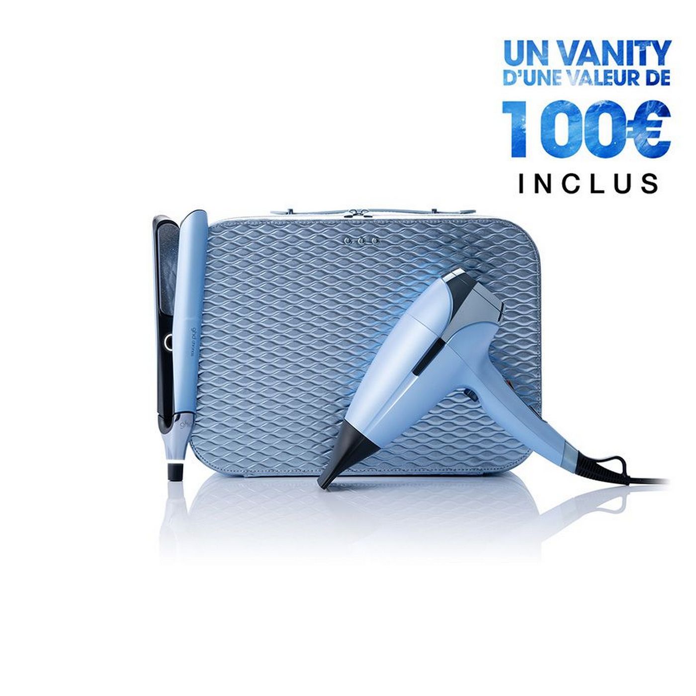 Coffret Lisseur Ghd Chronos Et Sèche-Cheveux Ghd Helios - Collection Ghd Iced Luxe