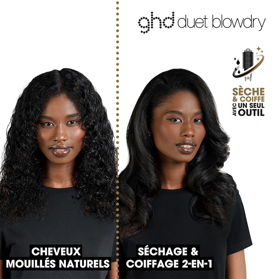 Brosse soufflante ghd Duet Blowdry rose