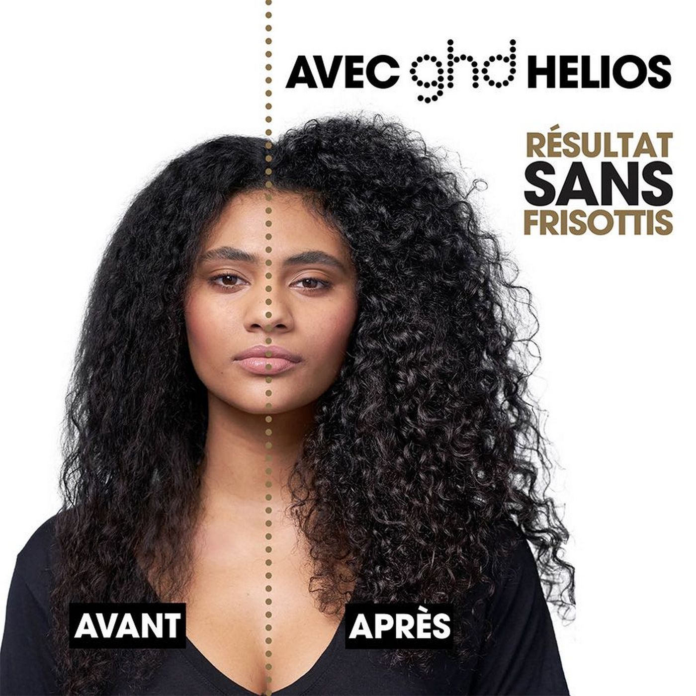 Sèche-cheveux helios noir + Diffuseur helios
