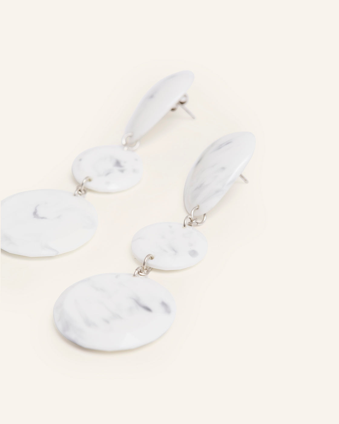 Boucle D'Oreille Bl0741 - White