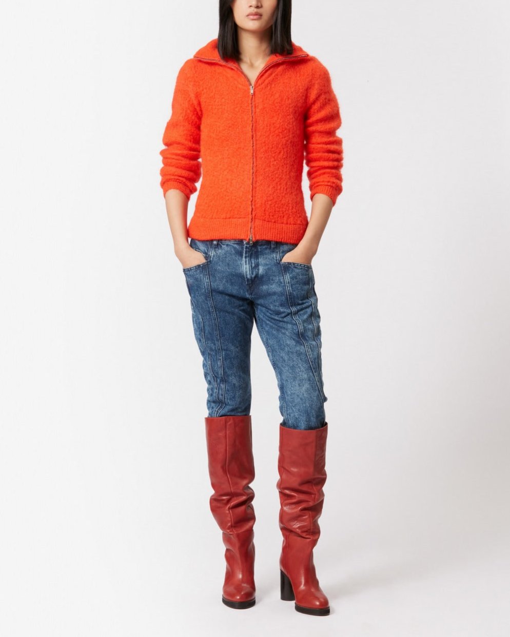 Cardigan Amina - Orange