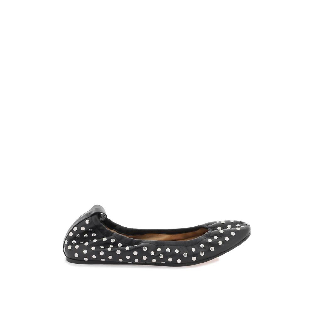 Ballerines Isabel Marant Leather Studded Ballet Flats By Bel - Noir - Femme