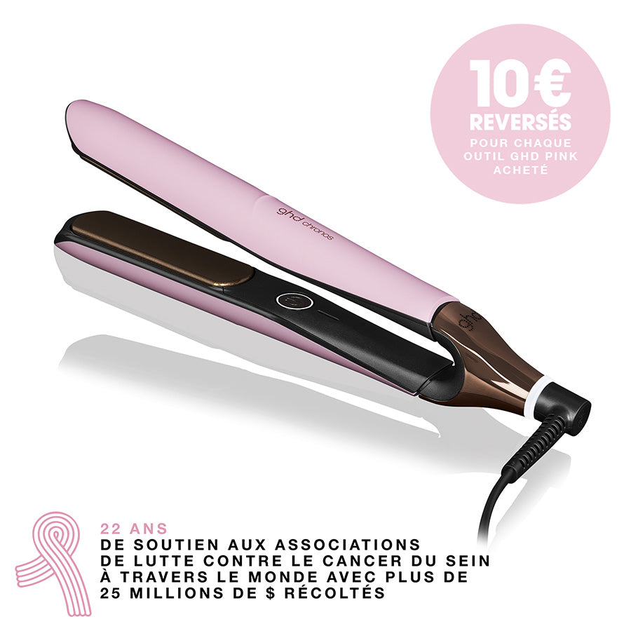 Lisseur ghd chronos rose