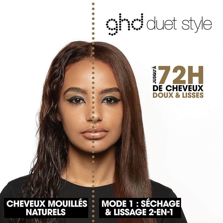 Lisseur séchant 2-en-1 ghd duet style rose