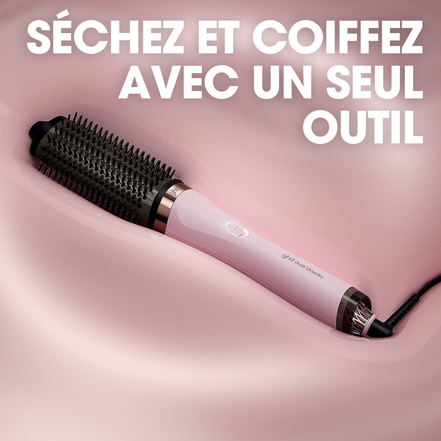 Brosse soufflante ghd Duet Blowdry rose