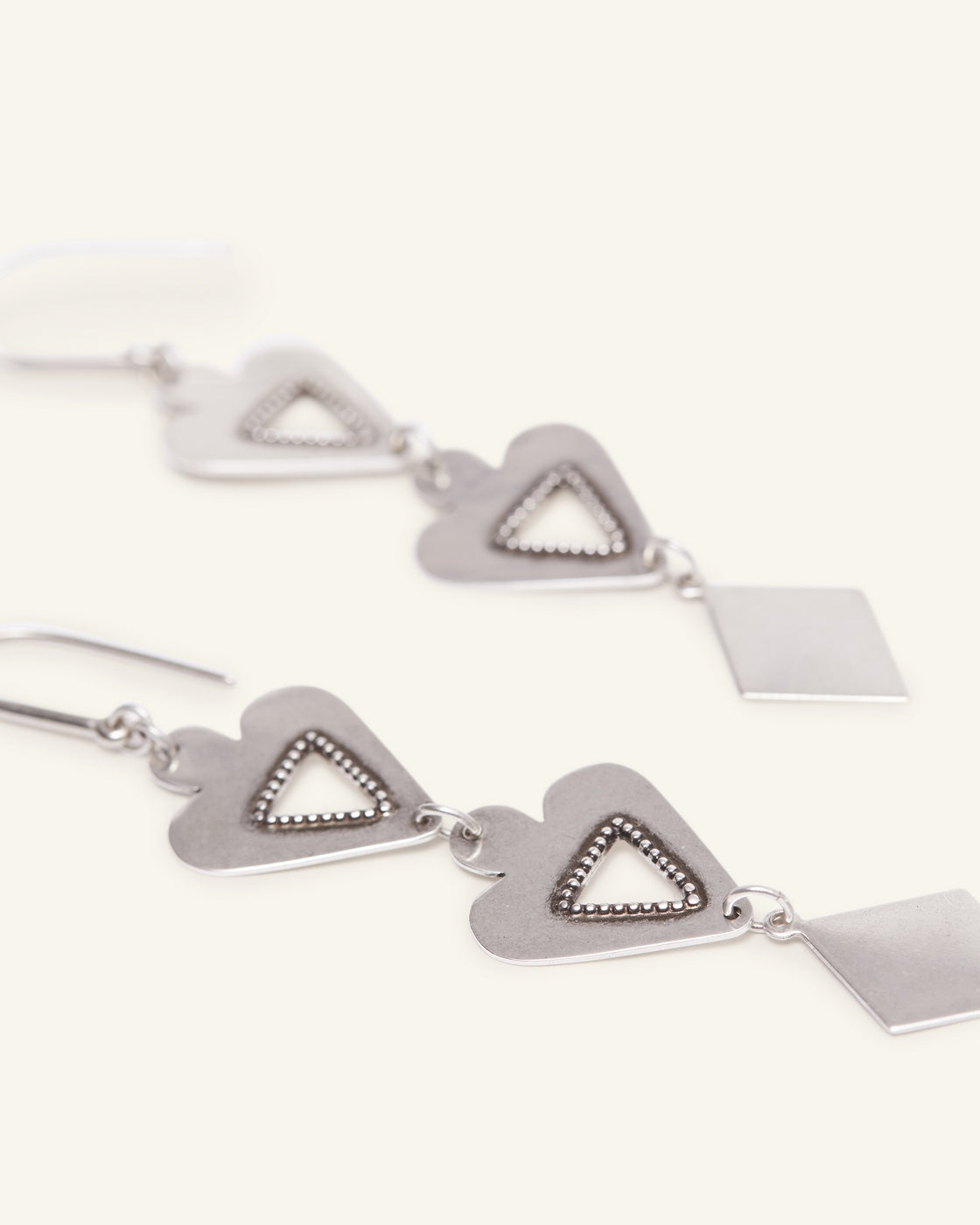 Boucle D'Oreille Bl1054 - Silver