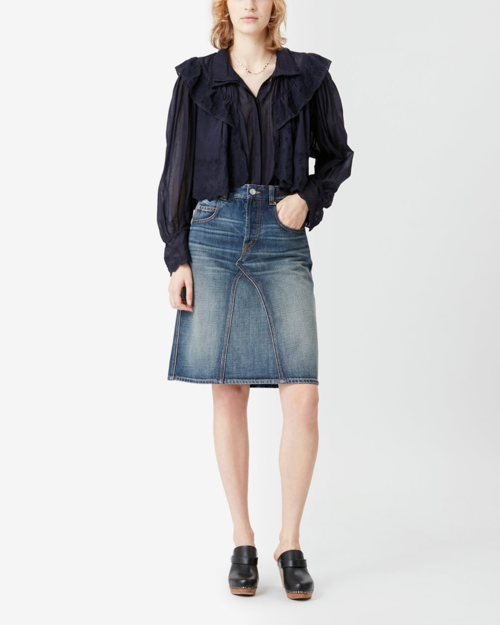 Blouse Lelmon - Faded Night