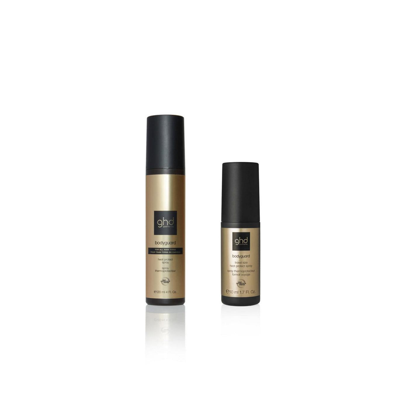 Duo Sprays : 1 Thermoprotecteur tous types de cheveux bodyguard 120ml + 1 mini bodyguard50ML